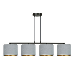 Lampa wisząca HILDE 4 BL GRAY 1050/4 EMIBIG