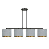 Lampa wisząca HILDE 4 BL GRAY 1050/4 EMIBIG