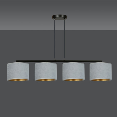 Lampa wisząca HILDE 4 BL GRAY 1050/4 EMIBIG