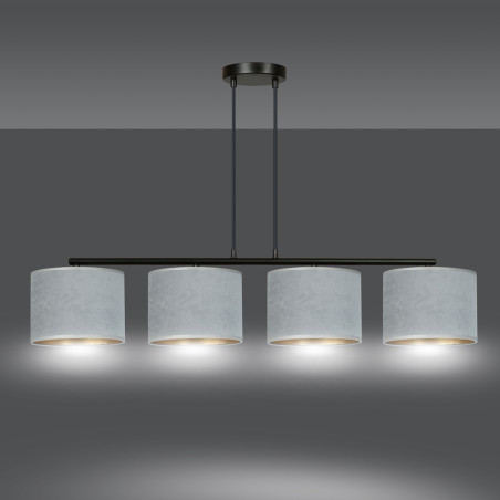 Lampa wisząca HILDE 4 BL GRAY 1050/4 EMIBIG