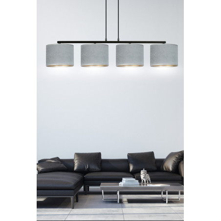 Lampa wisząca HILDE 4 BL GRAY 1050/4 EMIBIG