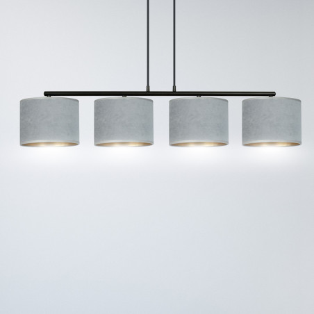 Lampa wisząca HILDE 4 BL GRAY 1050/4 EMIBIG