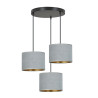 Lampa wisząca HILDE 3 BL PREMIUM GRAY 1050/3PREM EMIBIG