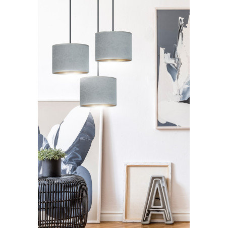 Lampa wisząca HILDE 3 BL PREMIUM GRAY 1050/3PREM EMIBIG