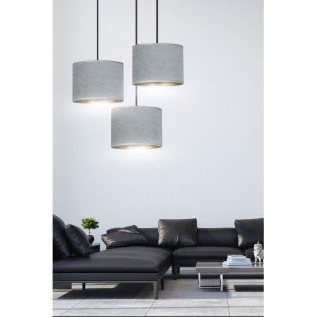 Lampa wisząca HILDE 3 BL PREMIUM GRAY 1050/3PREM EMIBIG