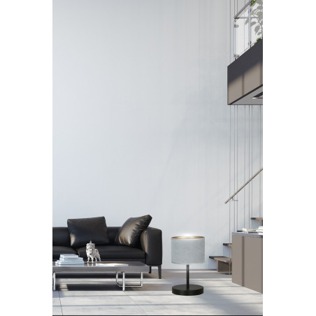 Lampka biurkowa  HILDE LN1 BL GRAY 1050/LN1 EMIBIG