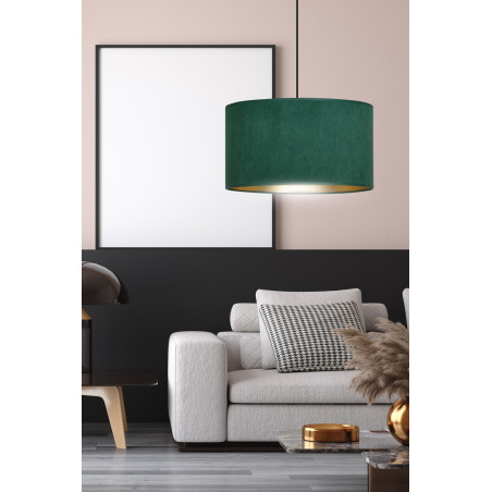 Lampa wisząca HILDE 1 BL GREEN 1051/1 EMIBIG
