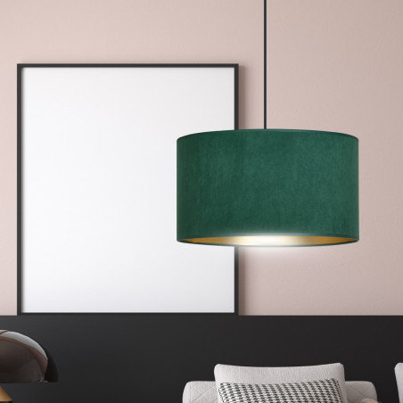Lampa wisząca HILDE 1 BL GREEN 1051/1 EMIBIG