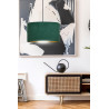 Lampa wisząca HILDE 1 BL GREEN 1051/1 EMIBIG