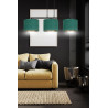 Lampa wisząca HILDE 3 BL GREEN 1051/3 EMIBIG