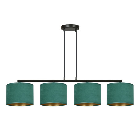 Lampa wisząca HILDE 4 BL GREEN 1051/4 EMIBIG