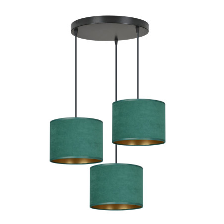 Lampa wisząca HILDE 3 BL PREMIUM GREEN 1051/3PREM EMIBIG