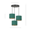 Lampa wisząca HILDE 3 BL PREMIUM GREEN 1051/3PREM EMIBIG