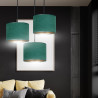 Lampa wisząca HILDE 3 BL PREMIUM GREEN 1051/3PREM EMIBIG