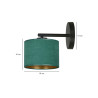 Kinkiet HILDE K1 BL GREEN 1051/K1 EMIBIG