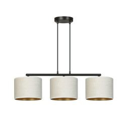 Lampa wisząca HILDE 3 BL WHITE 1052/3 EMIBIG
