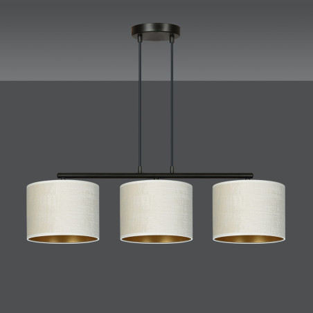 Lampa wisząca HILDE 3 BL WHITE 1052/3 EMIBIG