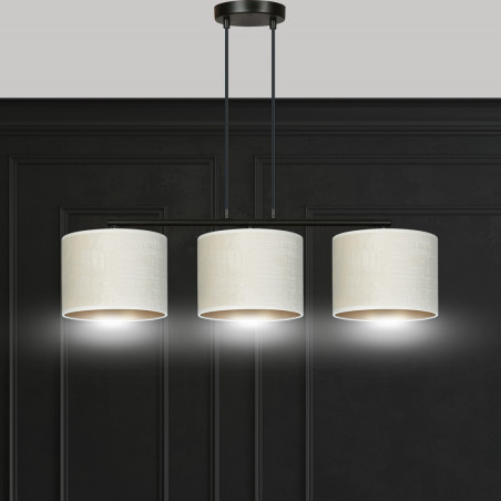 Lampa wisząca HILDE 3 BL WHITE 1052/3 EMIBIG