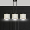 Lampa wisząca HILDE 3 BL WHITE 1052/3 EMIBIG