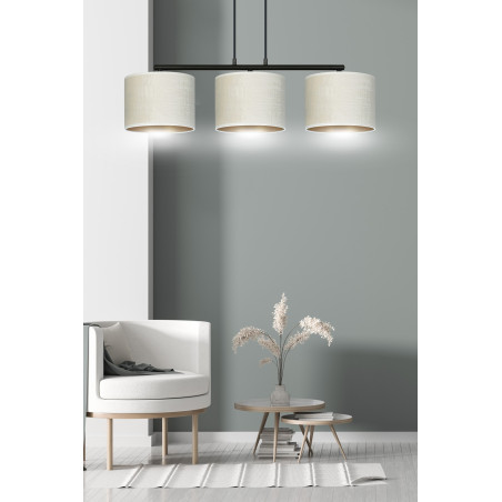 Lampa wisząca HILDE 3 BL WHITE 1052/3 EMIBIG