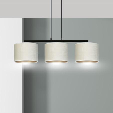 Lampa wisząca HILDE 3 BL WHITE 1052/3 EMIBIG