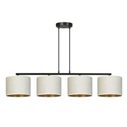 Lampa wisząca HILDE 4 BL WHITE 1052/4 EMIBIG