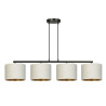 Lampa wisząca HILDE 4 BL WHITE 1052/4 EMIBIG