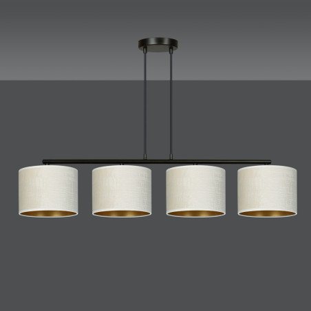 Lampa wisząca HILDE 4 BL WHITE 1052/4 EMIBIG