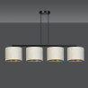 Lampa wisząca HILDE 4 BL WHITE 1052/4 EMIBIG