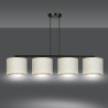 Lampa wisząca HILDE 4 BL WHITE 1052/4 EMIBIG