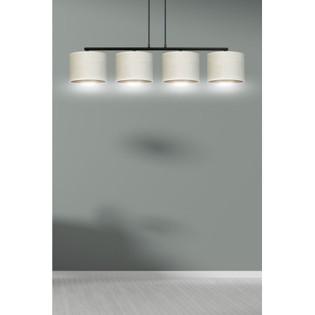 Lampa wisząca HILDE 4 BL WHITE 1052/4 EMIBIG
