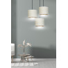 Lampa wisząca HILDE 3 BL PREMIUM WHITE 1052/3PREM EMIBIG