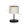 Lampka biurkowa  HILDE LN1 BL WHITE 1052/LN1 EMIBIG