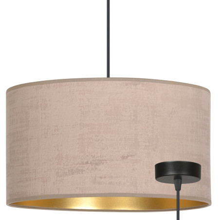 Lampa wisząca HILDE 1 BL ROSE 1053/1 EMIBIG