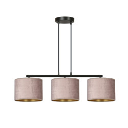 Lampa wisząca HILDE 3 BL ROSE 1053/3 EMIBIG