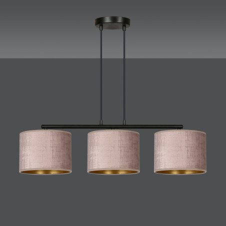 Lampa wisząca HILDE 3 BL ROSE 1053/3 EMIBIG
