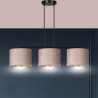 Lampa wisząca HILDE 3 BL ROSE 1053/3 EMIBIG