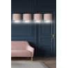 Lampa wisząca HILDE 4 BL ROSE 1053/4 EMIBIG