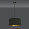 Lampa wisząca HILDE 1 BL BLACK 1054/1 EMIBIG