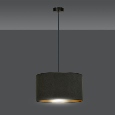 Lampa wisząca HILDE 1 BL BLACK 1054/1 EMIBIG