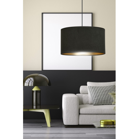 Lampa wisząca HILDE 1 BL BLACK 1054/1 EMIBIG