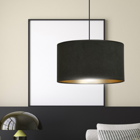 Lampa wisząca HILDE 1 BL BLACK 1054/1 EMIBIG