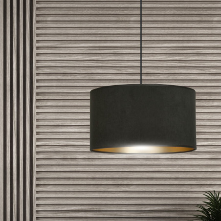 Lampa wisząca HILDE 1 BL BLACK 1054/1 EMIBIG