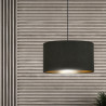 Lampa wisząca HILDE 1 BL BLACK 1054/1 EMIBIG