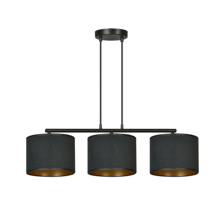 Lampa wisząca HILDE 3 BL BLACK 1054/3 EMIBIG