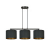 Lampa wisząca HILDE 3 BL BLACK 1054/3 EMIBIG