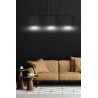 Lampa wisząca HILDE 3 BL BLACK 1054/3 EMIBIG