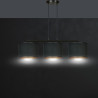 Lampa wisząca HILDE 3 BL BLACK 1054/3 EMIBIG