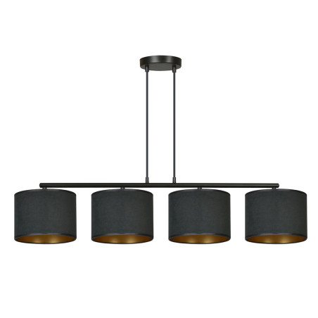 Lampa wisząca HILDE 4 BL BLACK 1054/4 EMIBIG