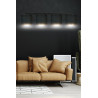 Lampa wisząca HILDE 4 BL BLACK 1054/4 EMIBIG